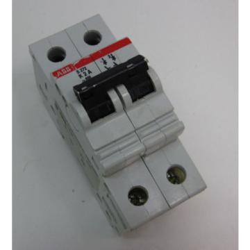 ABB MINI CIRCUIT BREAKER TYPE K TWO POLE 2A S272-K2