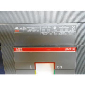 New out of box ABB S6N600 Breaker W/ Shunt trip &amp; Auxillary Switch