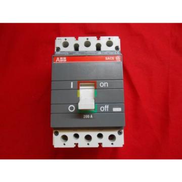 ABB S3NQ200TW 200 amp 100% rated 3 pole ts3nq200