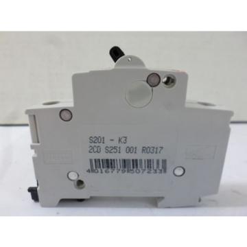 Used ABB S201-K3 Circuit Breaker