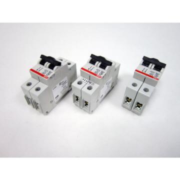 3x ABB S202U K3A HIGH PERFORMANCE CIRCUIT BREAKER 240VAC 10KA S 202 U