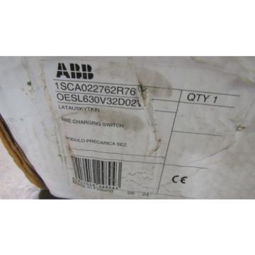 ABB OESL 630V32D02V1 PRE CHARGING FUSIBLE DISCONNECT SWITCH 1000V 600A