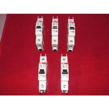ABB 602-857-05 Circuit breakers S201UP-Z20A    LOT OF 5