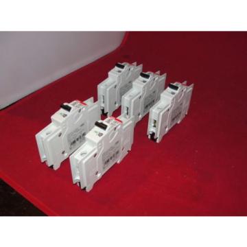 ABB 602-857-05 Circuit breakers S201UP-Z20A    LOT OF 5