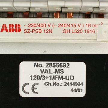 ABB Circuit Breaker Rail 120V Input 11x Outputs Surge Protected S281 S282 10A 6A