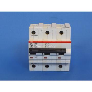 ABB S283-UX K5A 3- Pole Circuit Breaker