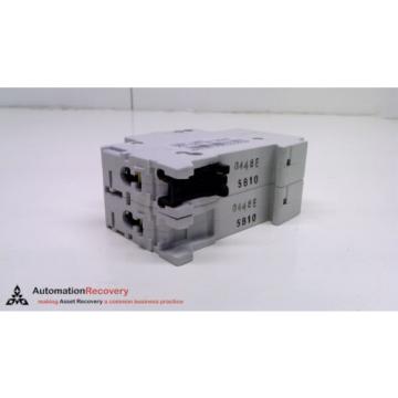 ABB S202-B10 - PACK OF 5 - MINIATURE CIRCUIT BREAKER 2 POLES 10A, 480V,  #218310