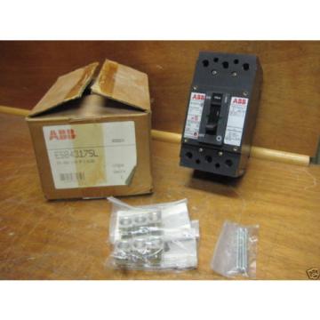 ABB ESB43175L 175A Breaker 480V NEW Type ES 175 Amp 480 VAC ESB43175-L NIB