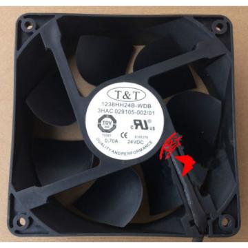 1pcs T &amp; T 1238HH24B-WDB 3HAC 029105-002 / 01 24V for ABB Robot Fan