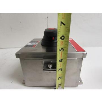 ABB NF32X-4PB6A TYPE 4X ENCLOSED DISCONNECT SWITCH 600V 60HZ 40A **XLNT**
