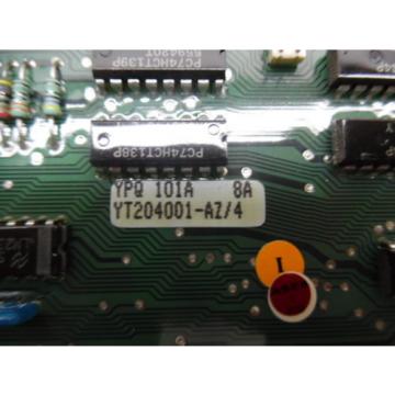 ABB TYRAK-L CIRCUIT BOARD, 2668 184-436/3, YPQ 101A 8A, YT204001-AZ/4, USED