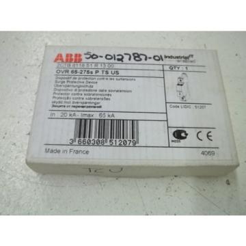 ABB OVR 65-275S P TS US SURGE PROTECTIVE DEVICE *NEW IN BOX*