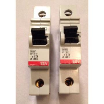 ABB S281W-K2A circuit breaker pair (2) max 254/440 made in Germany