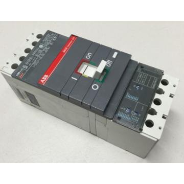 ABB SACE Isomax S4 3 Pole 250 Amp 600 VAC Circuit Breaker.