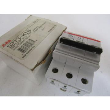 ABB S273-K16 GHS2730001R0467 CIRCUIT BREAKER 16AMP *NEW IN BOX*