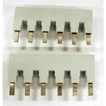 Lot of 4 ABB 3 Phase Busbar, (2) PS 3/6/16, PS 3/12/16, PS 3/18/16