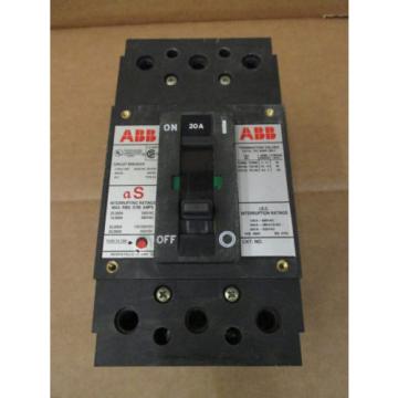 ABB 480VAC 20A 3-POLE CIRCUIT BREAKER LR 90467