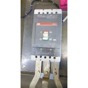 ABB S5L SACE S5 400 A CIRCUIT BREAKER 3 POLE 600 VAC WITH BRACKET  (L6)