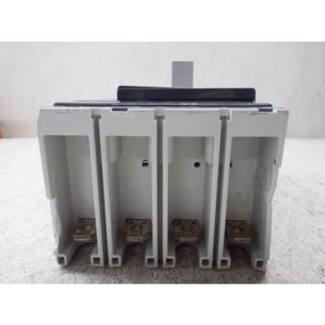 ABB 250 AMP SACE TMAX BREAKER T4H 250, 4 POLE (USED)