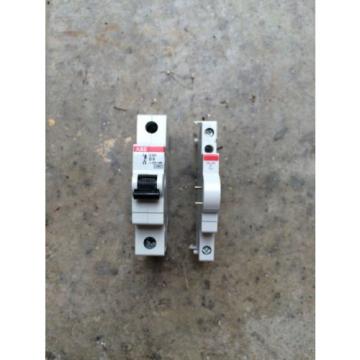 NEW ABB Circuit Breaker  S201-D6 And S2C-H6R Auxiliary Contact