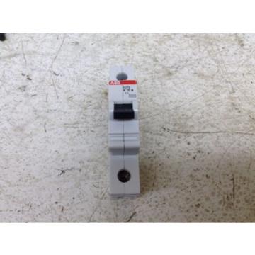 ABB S273 K10A 10 Amp 1 Pole Circuit Breaker S273K10A K 10A 10 A S 273