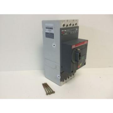 GUARANTEED ABB ISOMAX 250A S4H CIRCUIT BREAKER DISCONNECT SWITCH AE11080630