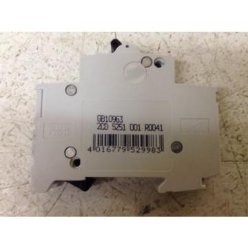 ABB S201 D4 4 Amp 1 Pole 230/400 VAC Circuit Breaker S201D4 S 201 D 4 (TSC)