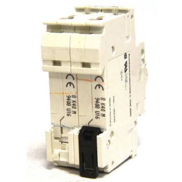 ABB S282-K40 Circuit Breaker 277/480V 2P 40A S282 40 Amp S282K40A NEW IN BOX