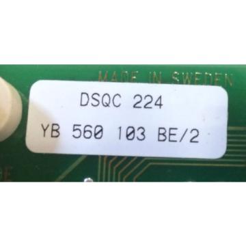 ABB Robot DSQC 224 Analog I/O Board / 1 Year WARRANTY