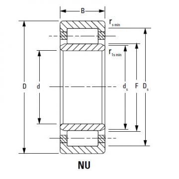 Bearing NU1040MA