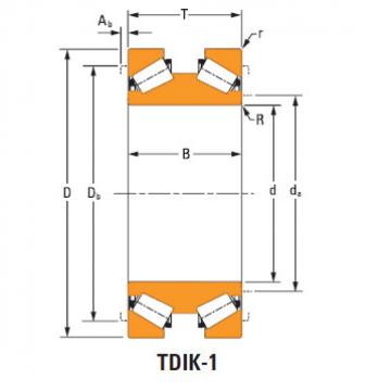 Bearing JHH932136dw JHH932119w