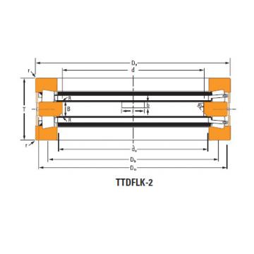 Bearing Thrust race double T8010dw