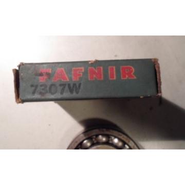 New in Box Fafnir Thrust Ball Bearings 7307W 1 3/8&#034; New Old Stock NIB NOS