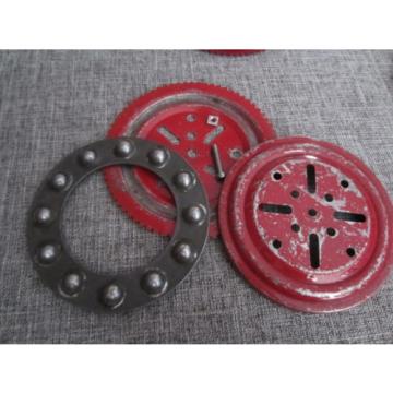 Meccano Ball Thrust Bearing Part 168 Post War Red 4&#034;