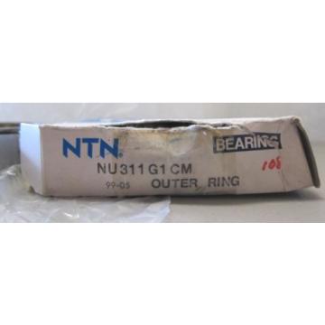 NEW NTN Cylindrical Roller Bearings NU311 G1 CM 99-05 Outer Ring