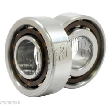 2 Bearing 10mm Bore Angular Contact Ball Screw Bearings