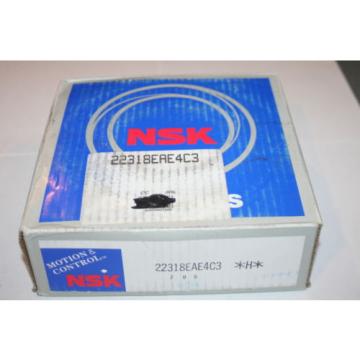 NSK 22318EAE4C3 Spherical Roller Bearing 22318.EAE4.C3 * NEW *