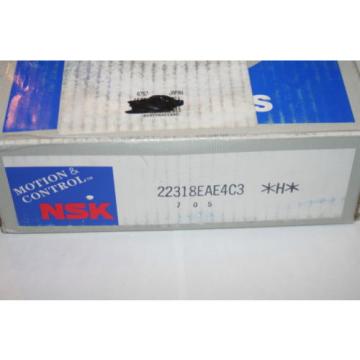 NSK 22318EAE4C3 Spherical Roller Bearing 22318.EAE4.C3 * NEW *