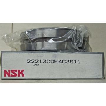 NSK 22213CDE4C3S11 /22213CDKE4C3 /22213CDKE4C3S11 SPHERICAL ROLLER BEARING-NEW