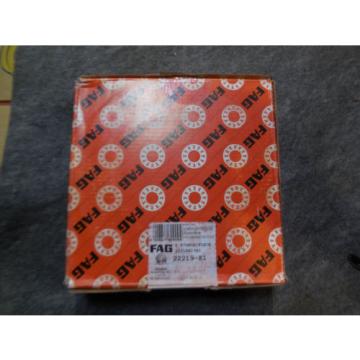 NEW FAG BEARING 22219-E1 Spherical Roller Bearing