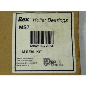 Rex MS7 Seal Kit for Spherical Roller Bearing ! NEW !