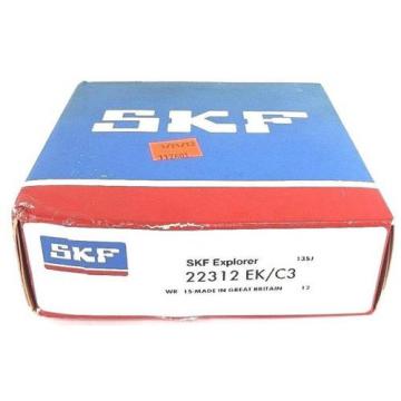 NIB SKF 22312 EK/C3 ROLLER BEARING SPHERICAL 2.544IN TAPERED BORE