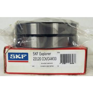 1 NEW SKF 23120 CCK/C4W33 SPHERICAL ROLLER BEARING