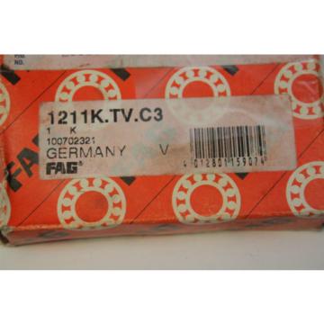 FAG Self-aligning ball bearings Argentina 2311K-TV-C3 Self-Aligning Ball Bearing