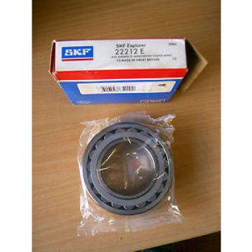 SKF Explorer spherical roller bearing: 22212E - boxed - New old stock