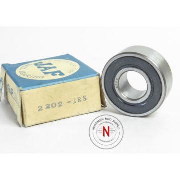 JAF Self-aligning ball bearings UK 2202-2RS SELF-ALIGNING BALL BEARING, 15mm x 35mm x 14mm, FIT C0, DBL SEAL