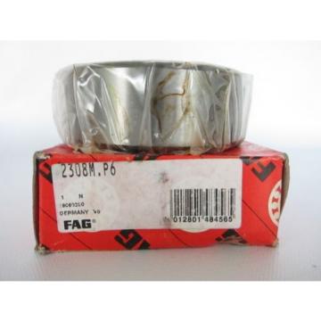 NEW Self-aligning ball bearings France FAG 2308M-P6 Self-Aligning Bearing 2308MP6 2308 Double Row ABEC 3 Ball