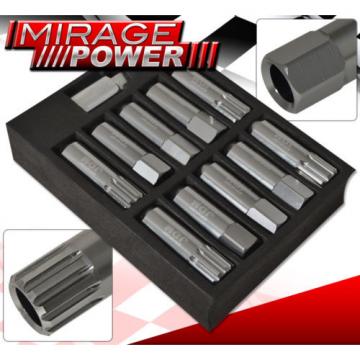 (20 PIECES) UNIVERSAL M12x1.25 ALUMINUM TUNER WHEEL LUG NUTS GRAY + LOCKING KEY