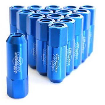 20PC CZRracing BLUE EXTENDED SLIM TUNER LUG NUTS LUGS WHEELS/RIMS M12/1.5MM