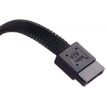 Silverstone Tek Sleeved Slim-SATA To SATA Adapter Cable (CP10)